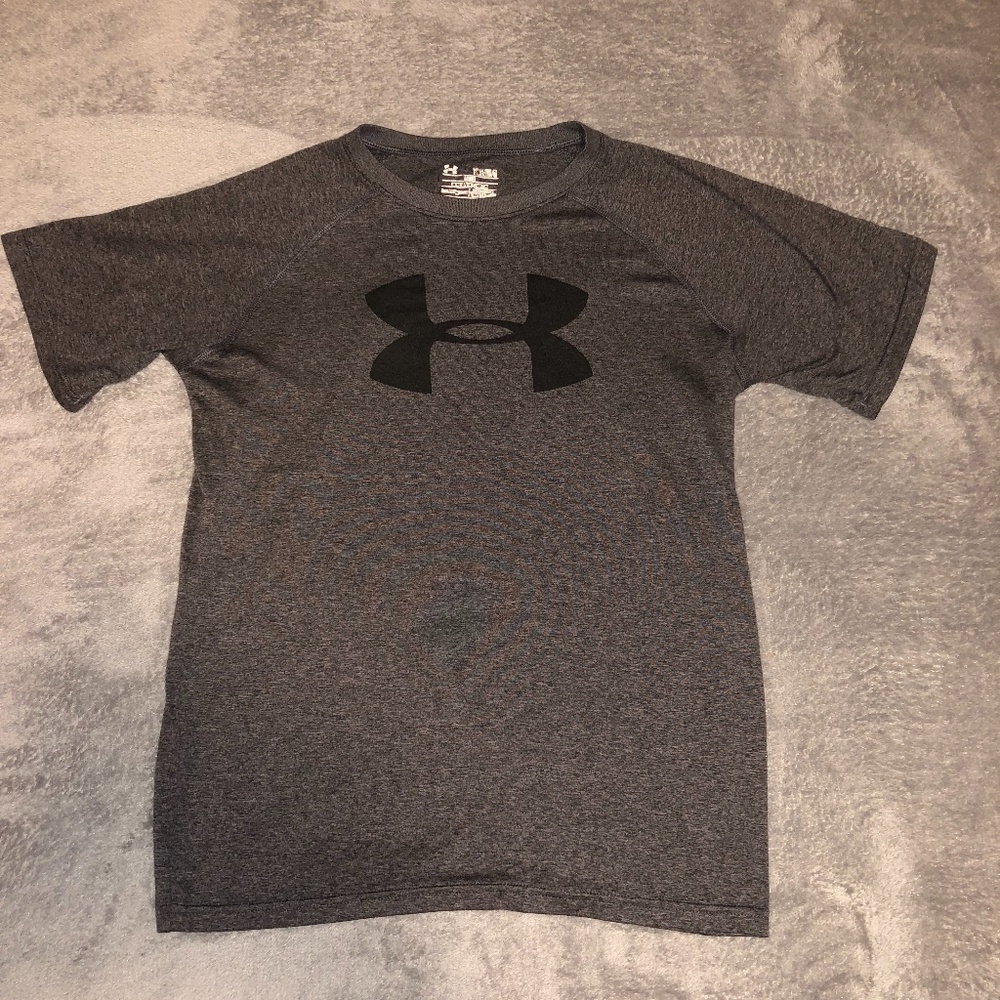 Under Armour Athletic T-shirt - Grey - Youth Large